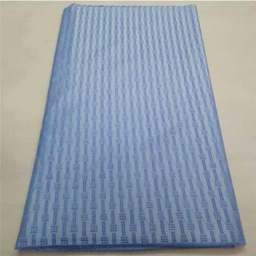 African Swiss Voile Lace Cotton Lace Blue Polish Lace for men dress African Lace Fabric High Quality Nigerian Lace fabrics 14-59