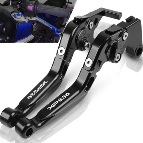 FOR YAMAHA XP530 2012 2013 2014 2015 2016 Motorcycle Accessories handbrake Adjustable Brake Clutch Levers XP 530 Lever Brakes