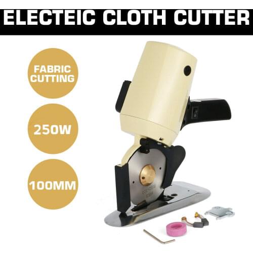 100mm Electric Cloth Cutter Fabric Cutting Machine Hand Octa Round 8 Angular