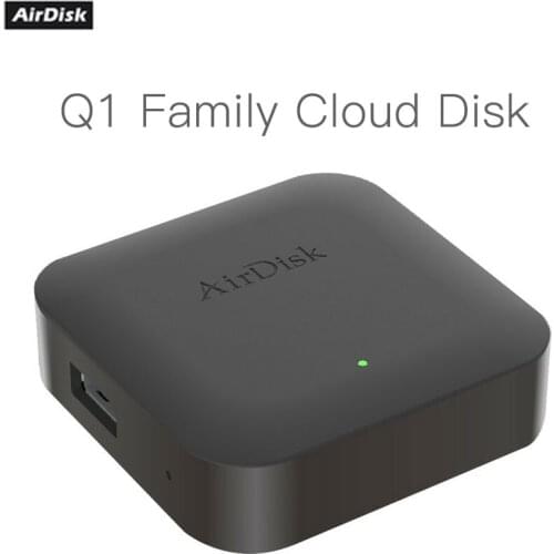 AirDisk Q1 mobile hard disk box home NAS home network storage server cloud storage private cloud local area network personal clo