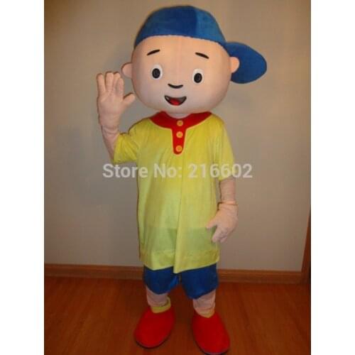 Caillou Mascot costume Adult size Caillou Mascot costume Free shipping