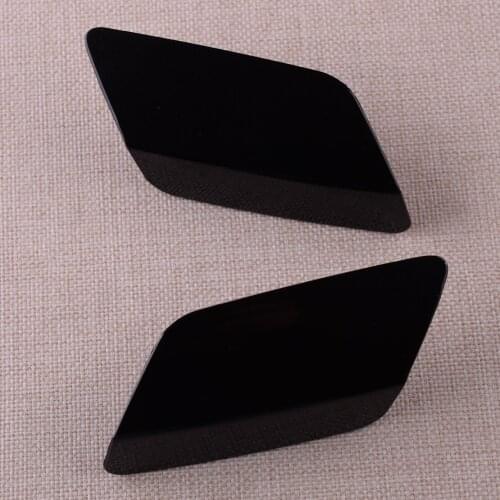 1 Pair Car Front Headlight Washer Spray Cover Cap Fit For BMW 3 E92 LCI E93 LCI Coupe Convertible 2011 2012 2013 61677253394