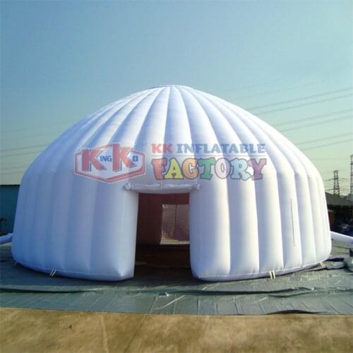 Best Quality FR Treated Outdoor Event Tent Igloo 150 Person Inflatable Dome 12m For Sale