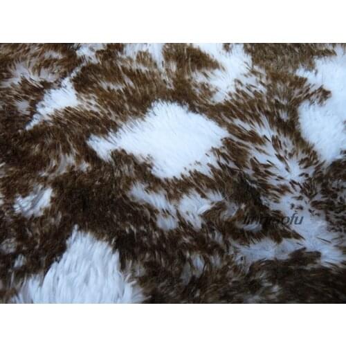 Matte PV velvet printed South Korean short plush toy home apparel fabric