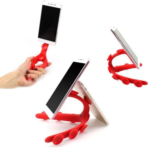 Multi-Function Magic Suction Cup Creative Octopus Sucker Mobile Phone Holder Tripod Camera Stand Tablet Rack For Xiaomi iPhone