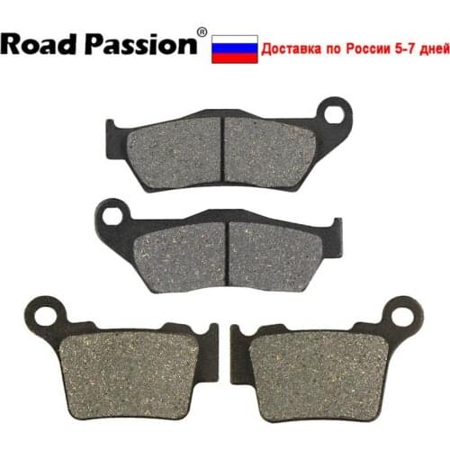 Motorcycle Front Rear Brake Pads For CR TE TC 125 250 300 449 FC 250 350 450 FE FX 350 450 501 WR 125 TXC Cross Country