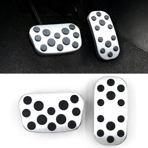 For Toyota Corolla C-HR 2017-2020 Non-Slip Non-drilling Car Gas Fuel Brake Pedal Accelerator Cover Pad Case Trim Frame Accessory