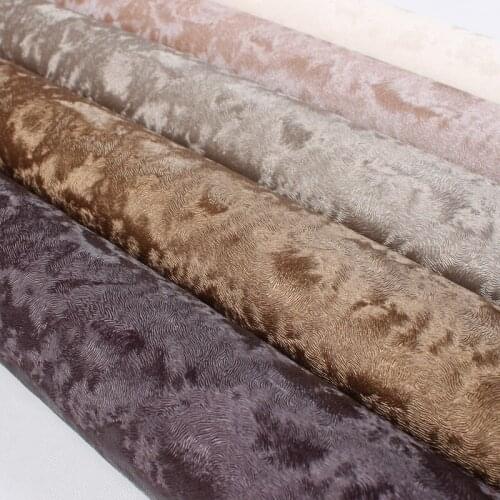 Direct supply In Stock PVC artificial leather soft bag hard bag decorated leather furniture luggage leather scrolls fabric