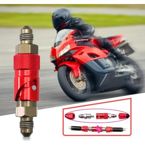 SALE Aluminum AN-3 AN3 Motorcycle Brake Line Hose Fluid Quick Release Connect Fitting Adapter Kit for Honda for Yamaha KTM CSV