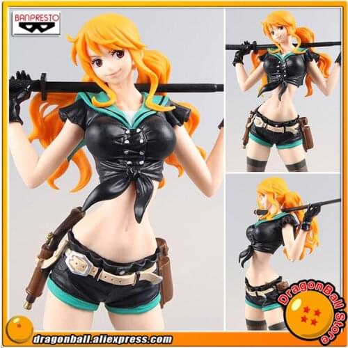 Japan Anime "ONE PIECE" Original Banpresto FLAG DIAMOND SHIP / FDS Collection Figure - Nami CODE:B