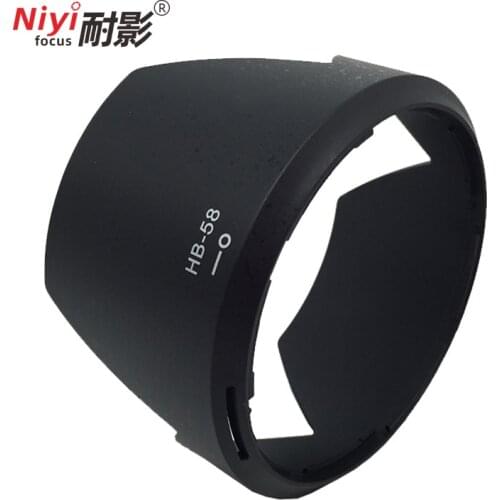1pcs HB-58 HB58 Camera Bayonet petal Lens Hood Reversible suit for nik&n AF-S 18-300mm f/3.5-5.6G ED VR Lens SLR hood