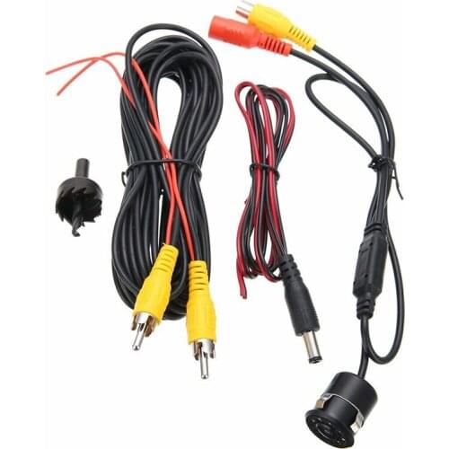 2019 8 LED Night Vision Waterproof Reversing Cam Wide Degree New Car Rear View Camera Universal Backup Reverse Parking Camera