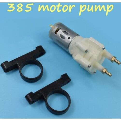 Free Shipping 385 Motor Diaphragm Water Cooling Pump 385 Water Pump For RC Boat Feeding Boat Spare Parts