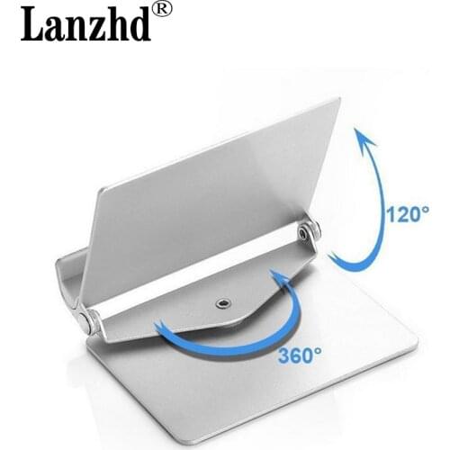 Phone holder 360 degrees Adjustable Aluminum Tablet Stand Multi-Angle Non-Slip Desk Tablet/Phone Holder