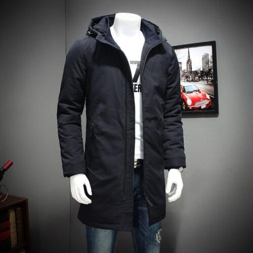 8XL 7XL 6XL 5XL in the long winter cotton padded clothes men XL warm coat fat fat thick jacket hooded cotton down free shipping