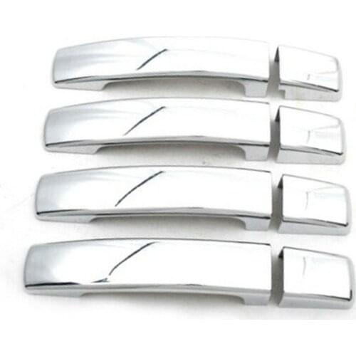 Chrome Styling Shiny chrome Side Door Handle Cover for Land Rover Freelander 2