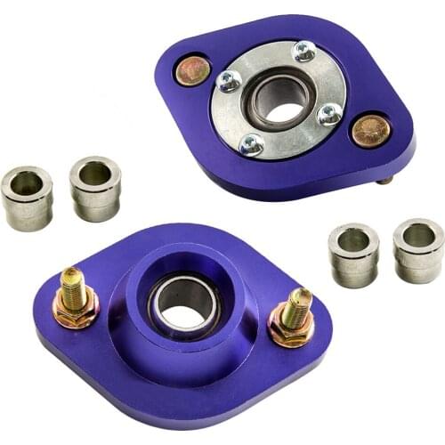 2* Rear Camber Plates Top Mount For BMW 3 Series E30 E36 E46 Z3 Coilover