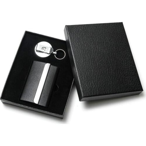 Bisi Goro Fashion Wallet Set Magnet Card Key Holder Set RFID Card Holder Men Women Multifunction Slim Holder Wallet Clutch