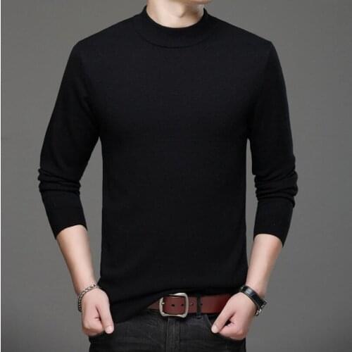 2020 New Spring Sweater Men Autumn Fashion Long Sleeve Knitted Men Cotton Sweater High Quality Clothes