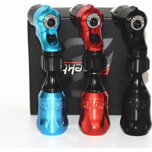 2020 Newest Adjust Drive Direct Rotary Tattoo Machine Swiss Motor Strong Quiet With 32mm Cartridge Grip For Tattoo Free Shipping