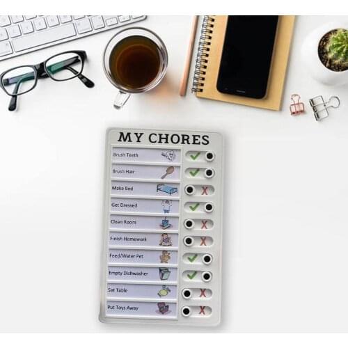 Portable Rv Checklist Note Board Removable Chores Reusable Note For Home Elder Traveling Creative Care Camping Pad Checklis Q3A7