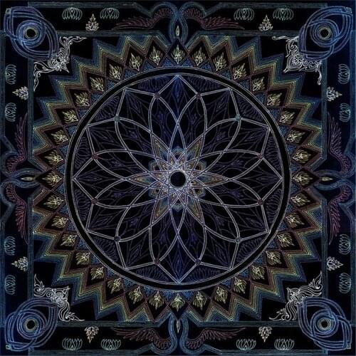 Religion Mandala DIY Embroidery 11CT Cross Stitch Kits Needlework Craft Set Cotton Thread Printed Canvas Home Decoration Sale