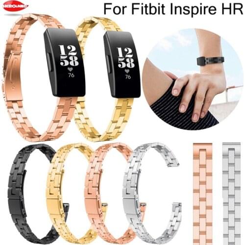Stainless steel watchband for Fitbit Inspire HR replacement bracelet watch belt wristband for fitbit inspire HR Metal watchstrap