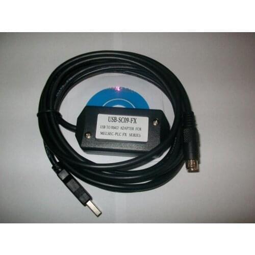 USB-sc09-FX/support FX0S\1S\0N\1N\2N/3U/3G/3GA programming line WIN7 WIN XP