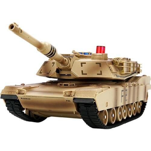 JJRC Q90 RC Tank 1/24 Remote Control Military Battle Toy Shoots with Lights Realistic Sounds RC Vehicle 330 Rotatable Turret