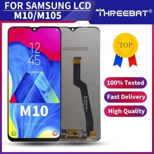 10pcs/lot AMOLED For Samsung Galaxy M10 2019 LCD SM-M105 M105F M105G/DS Display Touch Screen Digitizer Assembly replacement