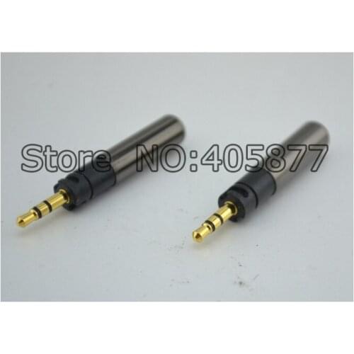 10pieces 2.5mm 3Pin For Senn heiser HD598 HD558 HD518 headphone Jack Plug