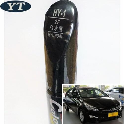 Car scratch repair pen, auto paint pen BLACK color for Hyundai IX35 IX25 Elantra Accent I30 Verna Tucson Sonata Santafe