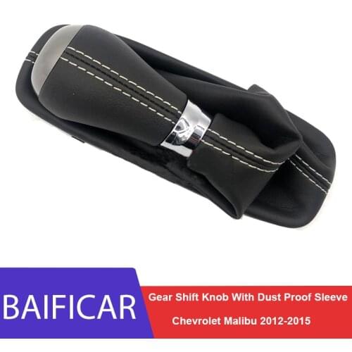 Baificar Brand New Automatic Stick Gear Shift Knob With Dust Proof Sleeve For Chevrolet Malibu 2012-2015