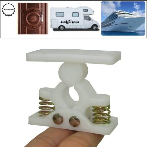 White Color Door Stopper Heavy Duty Nylon Stopper Limiters for Rv Door or Golf Car Door