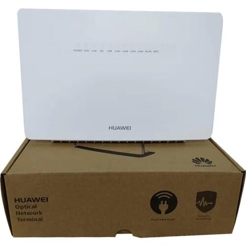 Hua Wei HG8245Q2 Dual-band Fiber Optic Router Gpon Onu ONT FTTH 4GE+1TEL+2USB+2.4GHz&5G Wifi Function as HS8546V HS8546V2