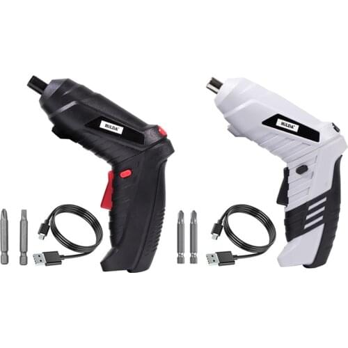 Electrical Screwdriver 3.6V Portable USB Charging Cordless Rechargeable Hand Cordless Practical Drill Power Supplies Power Tools