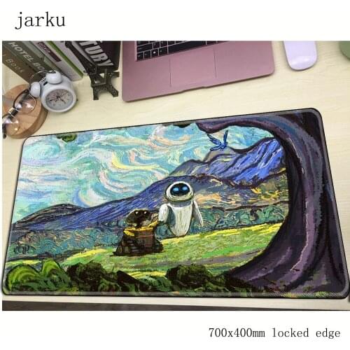 Van gogh pad mouse computador gamer mause pad 700x400X2MM padmouse big art mousepad ergonomic gadget office desk mats