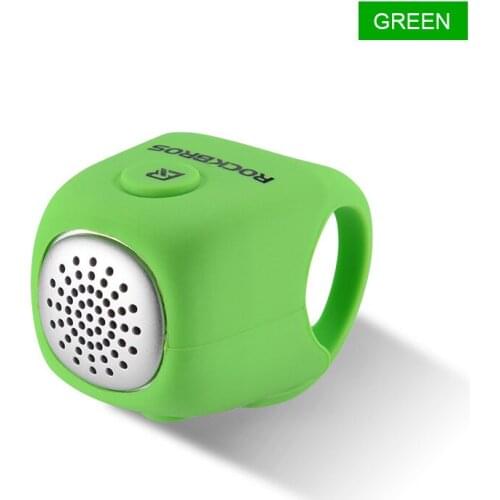 Mini Electric Cycling Handlebar Bell 90db Rainproof MTB Bicycle Acces Silica Gel Shell Ring Portable Bike Electric Horn