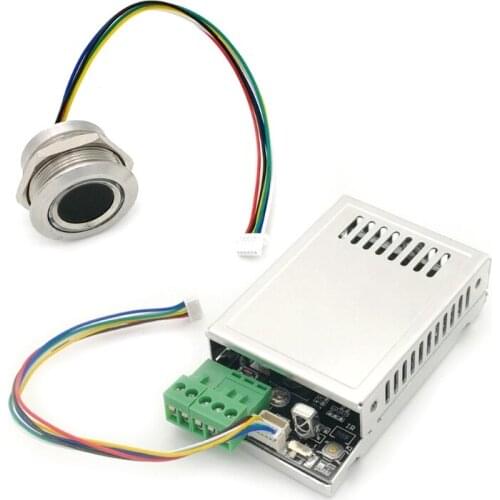 2021 New K216 Fingerprint Control Board+R503 Fingerprint Module Two-Color Ring Indicator Light Access Control