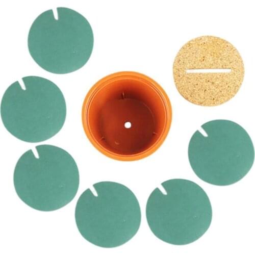 Novelty 6 Piece Coaster Flower Cactus Shaped Drinks Drink Cup Pads Coasters Holder Mat V5U6