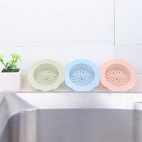 Silicone Filter Sink Strainer Drain Hair Stopper Cover Bathroom Kitchen Shower Anti-Clogging Shield Wash Bowls Sinks Bath Tubs