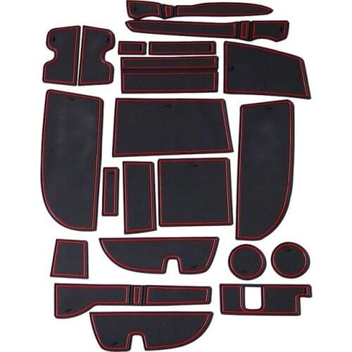 Door Slot Pad Modified Interior Decoration Super Water Coaster Armrest Box Storage Pad For Toyota 4Runner