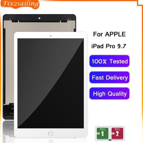 100% Working LCD Display Touch Screen Digitizer Sensors Assembly Panel Replacement For Apple iPad Pro 9.7 A1673 A1674 A1675