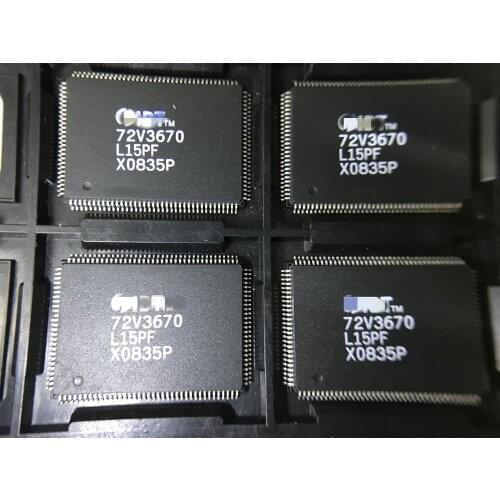 2PCS IDT72V3670 IDT72V3670L15PF IDT72V3670-L15PF Can replace IDT72V3670L15PFG IDT72V3670L20PFG IDT72V3670L25PFG new