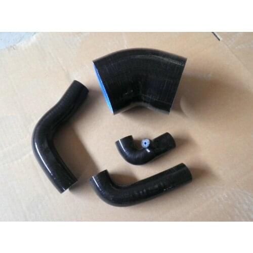 2000-2007 4 PCS SILICONE RADIATOR INTAKE HOSE FOR Autobahn Mercedes BENZ C200K W203 KIT 00 02 04 05 06