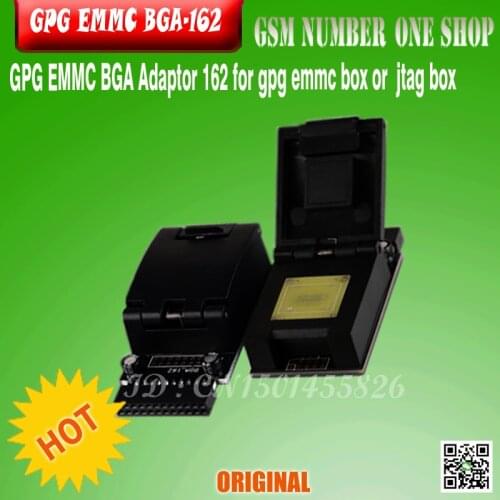 2017 100% original GPG EMMC BGA Adaptor 162 For GPG EMMC BOX