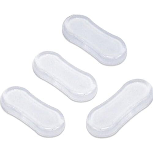 4-piece Toilet Cover Mute Anti-collision Transparent Adhesive Pad Furniture Noise Damping Anti Shock Pad Anti-collision Pad