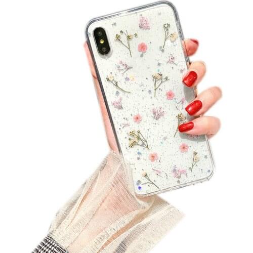 For Iphone Xs Max Case Small Floral Phone Case Small Fresh Tpu Shockproof Soft For Iphone 6/7/8/x/xr/11/11pro/11promax