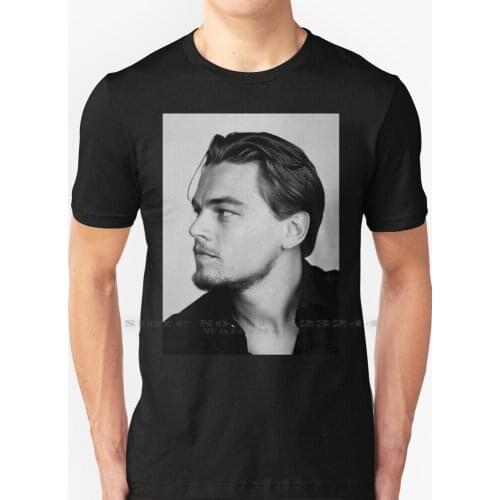 Leonardo Dicaprio Portrait T Shirt 100% Pure Cotton Leonardo Dicaprio Leo Dicaprio Leonardo Di Caprio Leo Di Caprio Leonardo