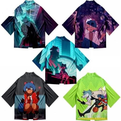 BRAND NEW ANIMAL 3D Japanese Kimono Haori Yukata Fashion Summer Casual Cool men/womens Short Sleeve Streetwear Cardigan tshirt